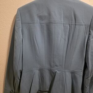 Kasper Men's Slate Blue Military Jacket